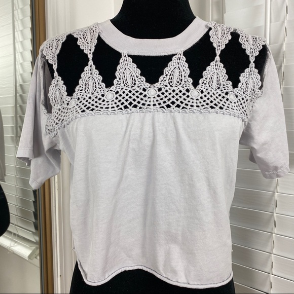 Lilac Crop Top - Don’t Ask Why - Made in Italy - Picture 2 of 14